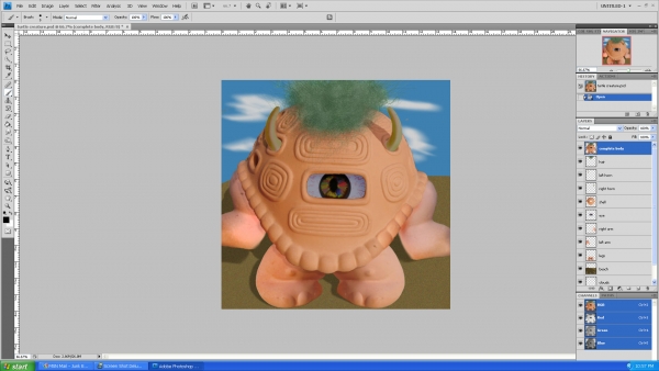 Creation of Alien Turtle Armor: Step 12
